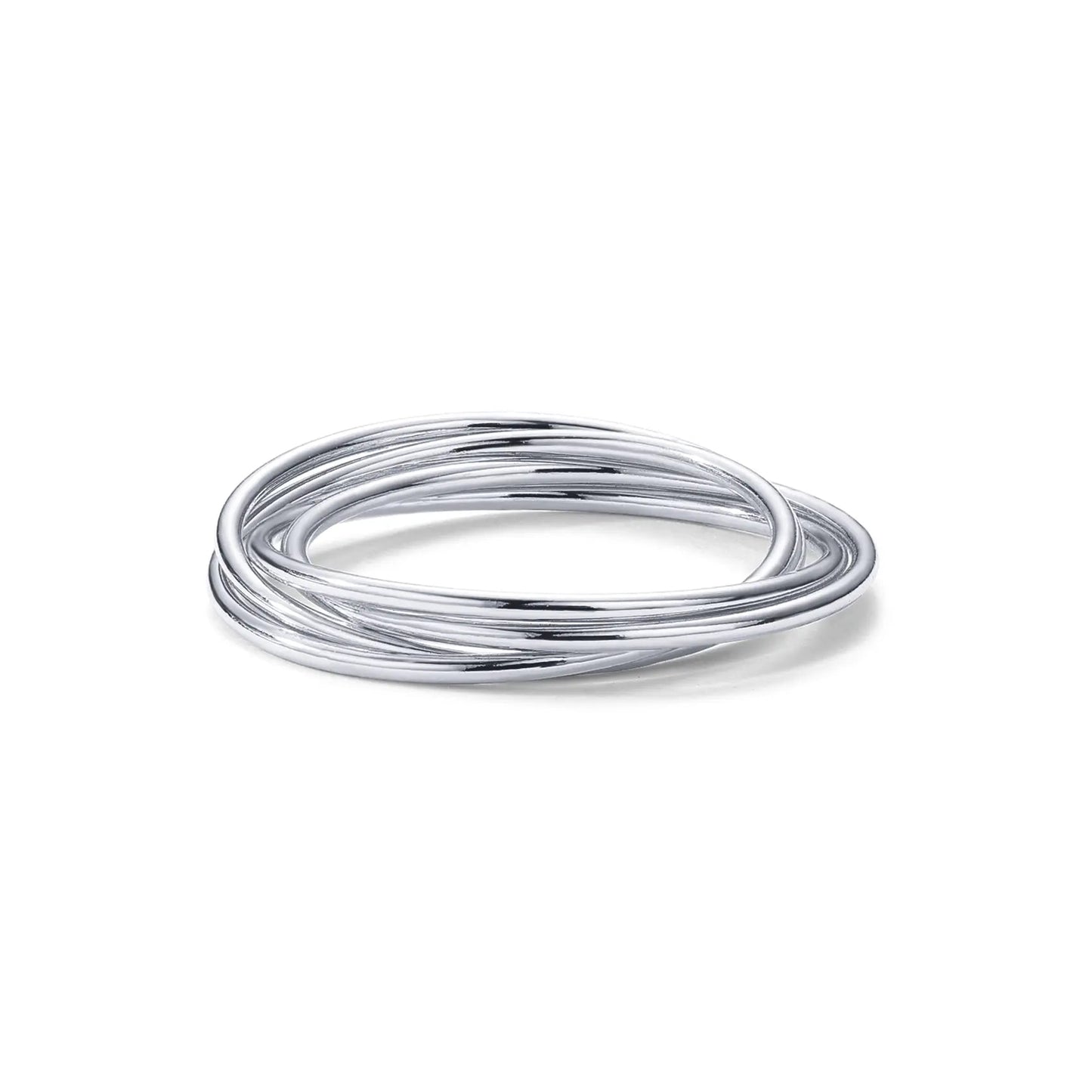 Ineinandergreifender Fidget-Ring für Damen