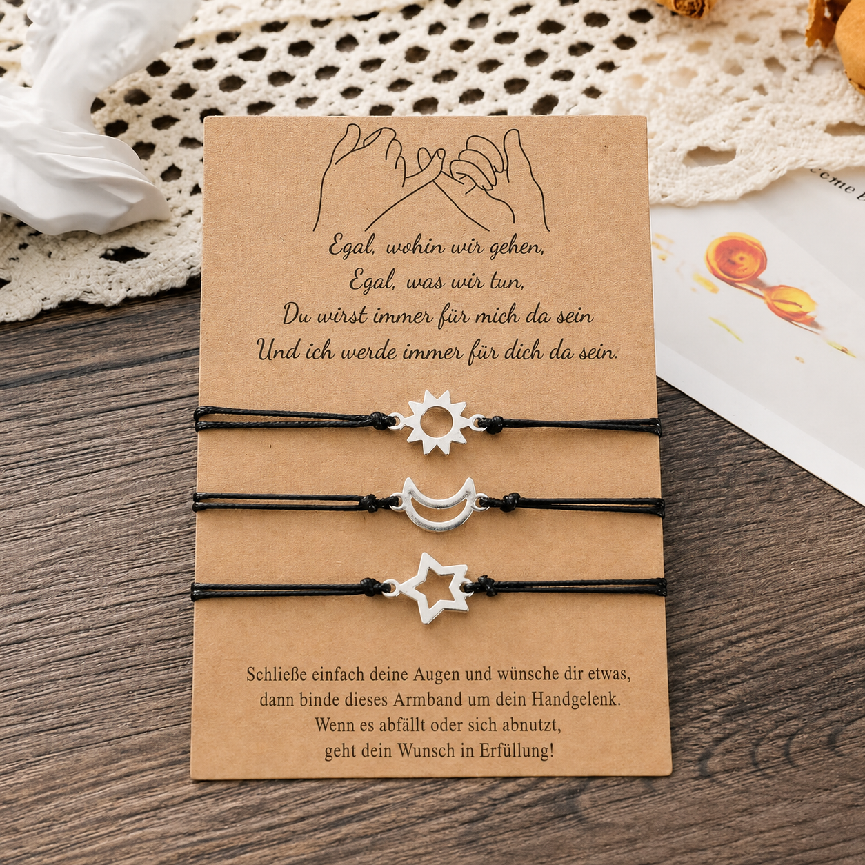 Passendes 3er-Armbandset ✨