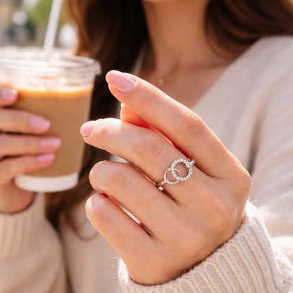 Große Schwester & Kleine Schwester Ring