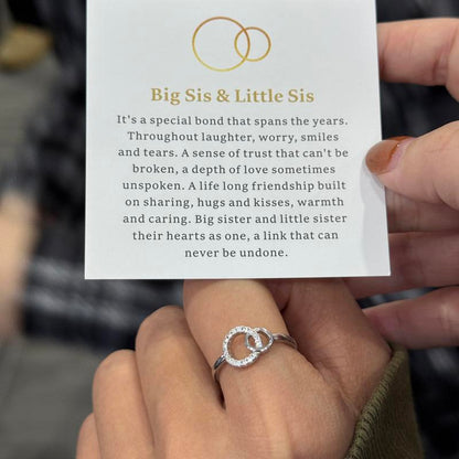 Große Schwester & Kleine Schwester Ring