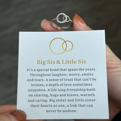 Große Schwester & Kleine Schwester Ring