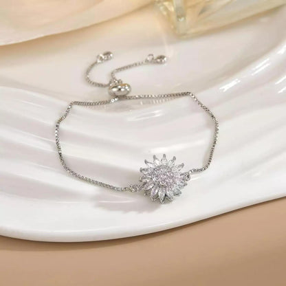Beruhigendes Sonnenblumen-Armband