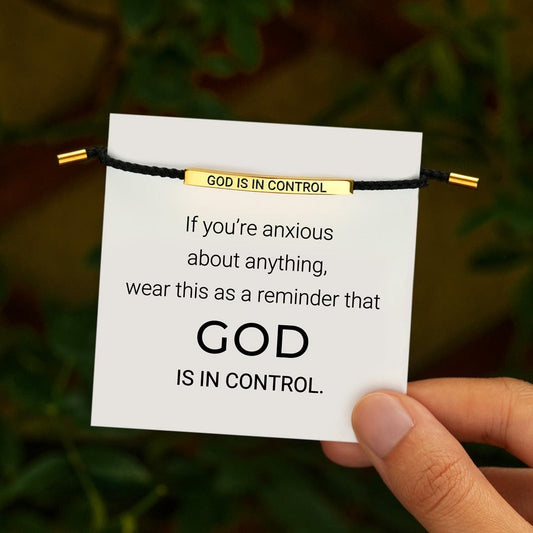 Gott hat die Kontrolle Armband