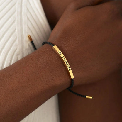 Gott hat die Kontrolle Armband