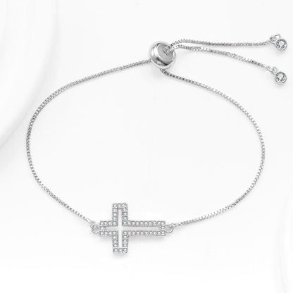Ausgehöhltes Kreuz-Armband