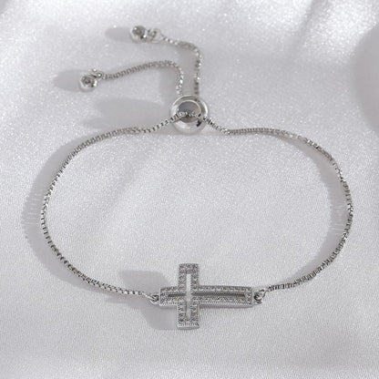 Ausgehöhltes Kreuz-Armband