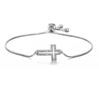 Ausgehöhltes Kreuz-Armband