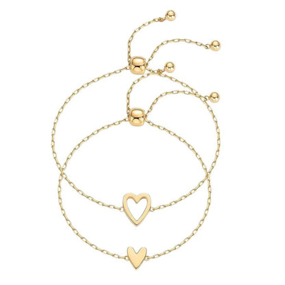 Passendes Herz-Armband