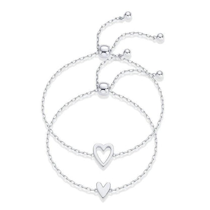 Passendes Herz-Armband
