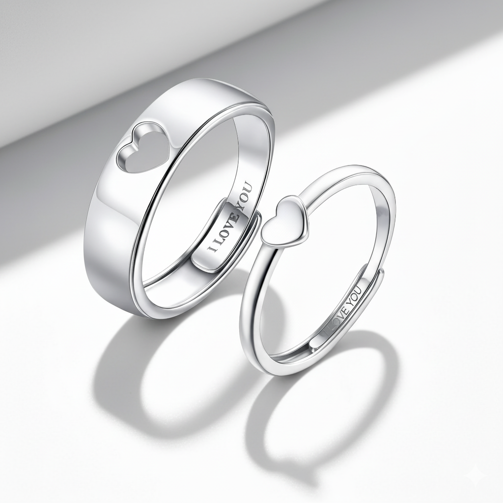 Passender Herz-Ring
