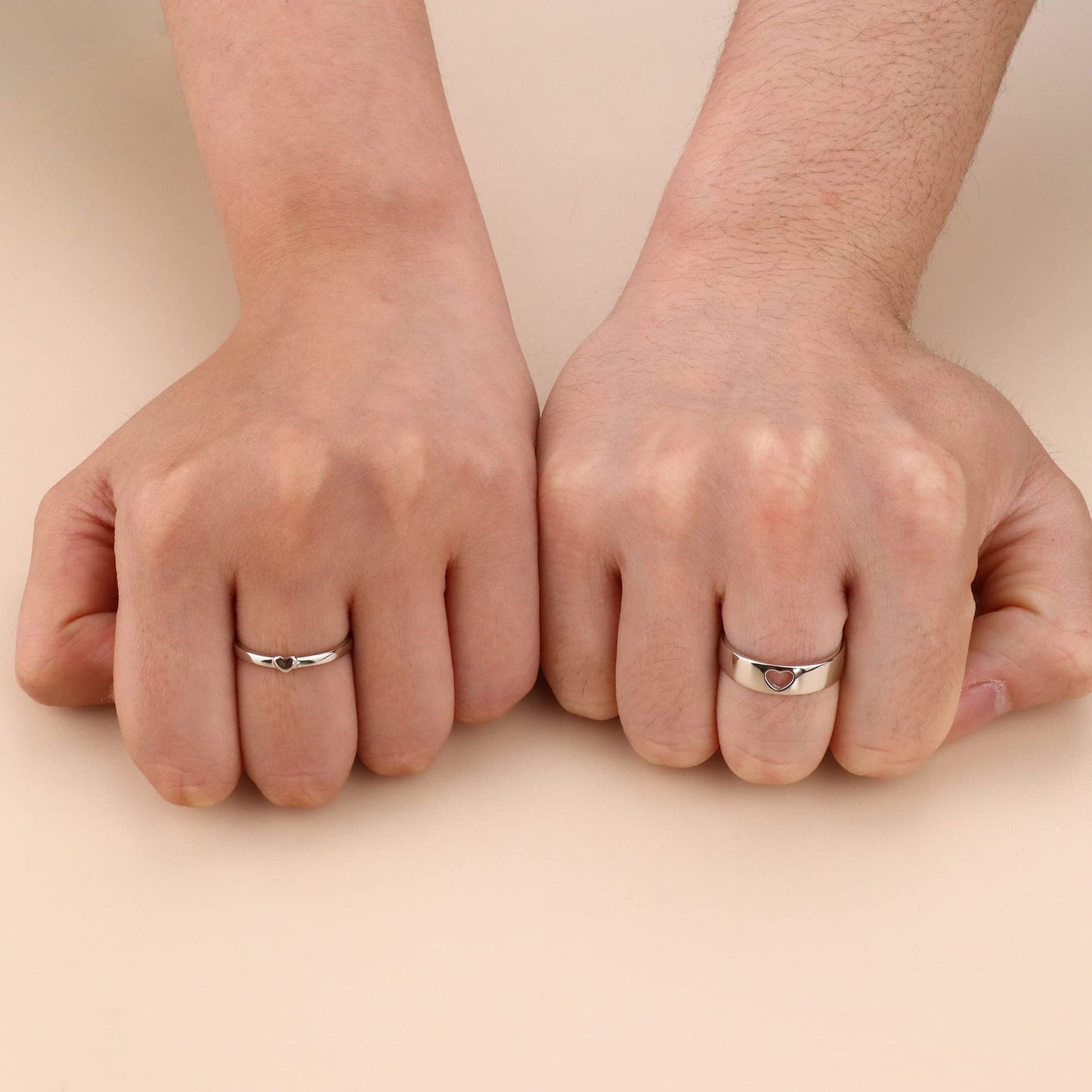 Passender Herz-Ring