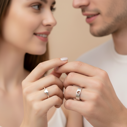 Passender Herz-Ring
