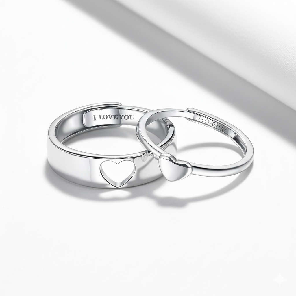 Passender Herz-Ring