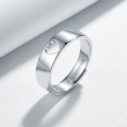 Passender Herz-Ring