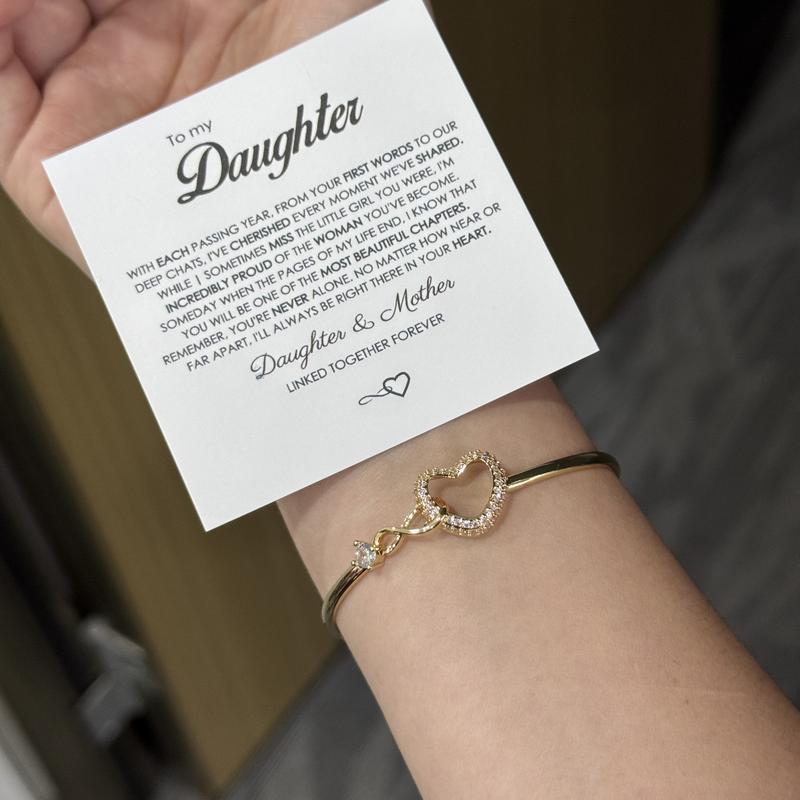An meine Tochter - Unendlichkeits-Armband