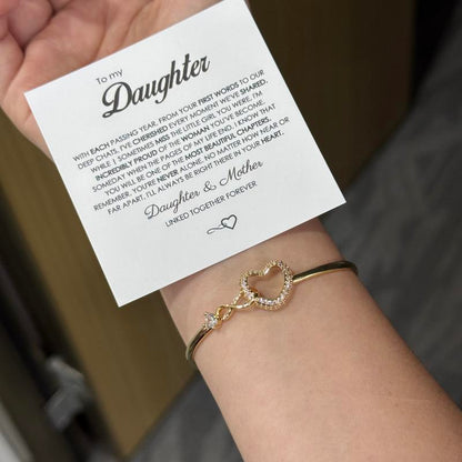 An meine Tochter - Unendlichkeits-Armband