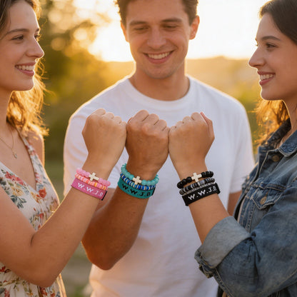 W.W.J.D Armband-Set