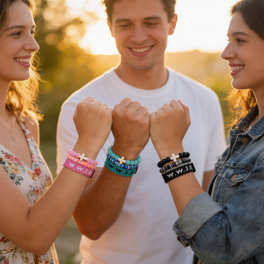 W.W.J.D Armband-Set