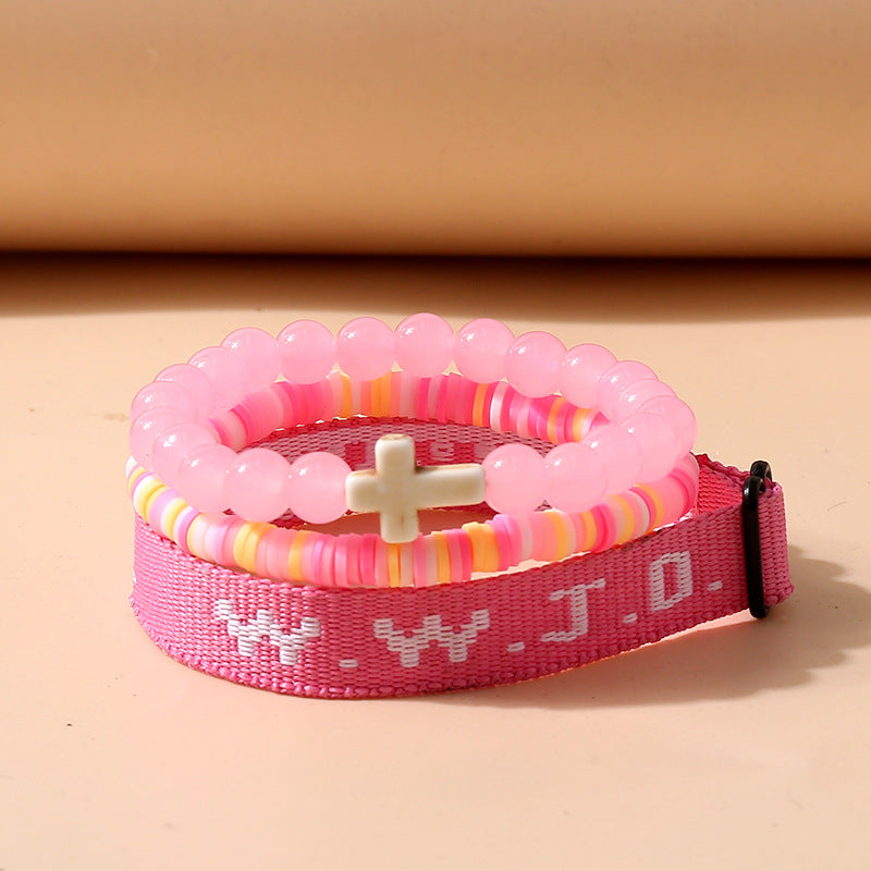 W.W.J.D Armband-Set