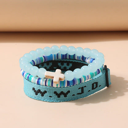 W.W.J.D Armband-Set