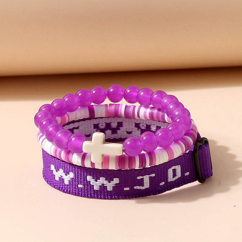 W.W.J.D Armband-Set